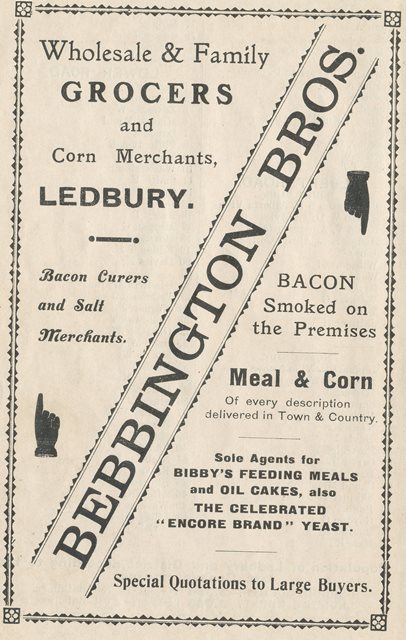 [Bebbington Advert]