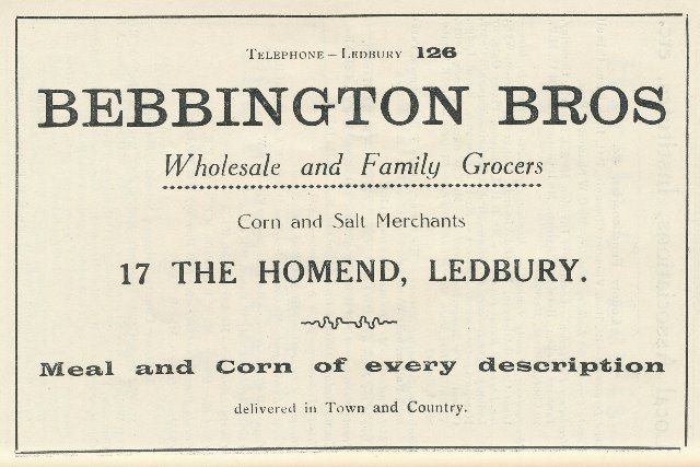 [Bebbington Advert]