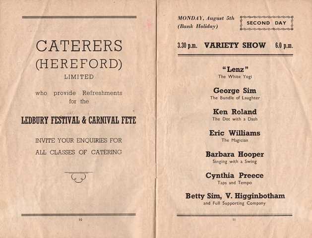 [1946 Carnival Programme]