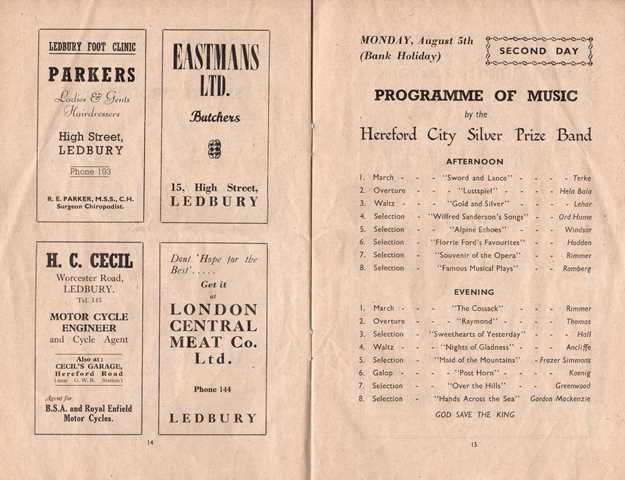 [1946 Carnival Programme]