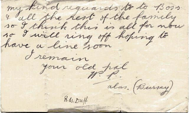 [Letter to Francis George TARBATH]