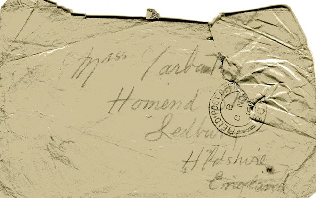 [Envelope to Elsie Franks sister]