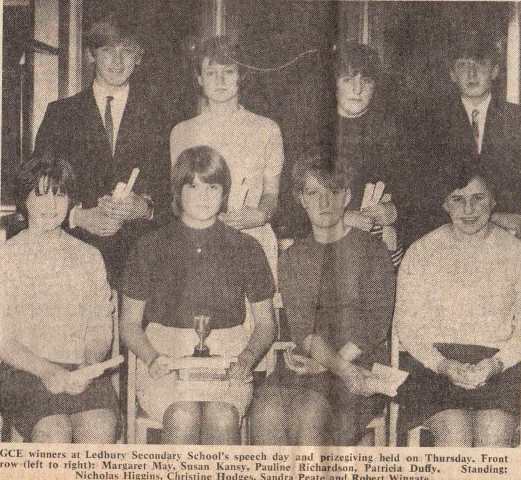 [1965 Ledbury Secondary School]