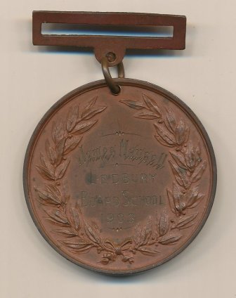 [1903 medal]
