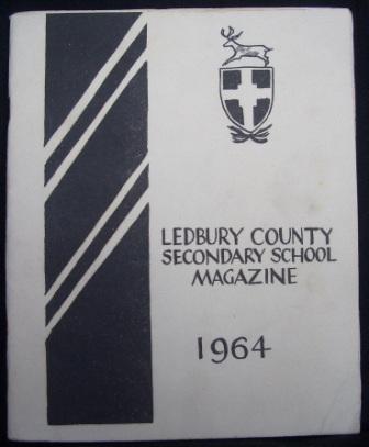 [County Secondary School Magazine No 1]