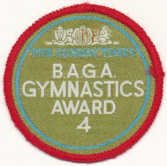 [B.A.G.A Gymnastic Award 4]