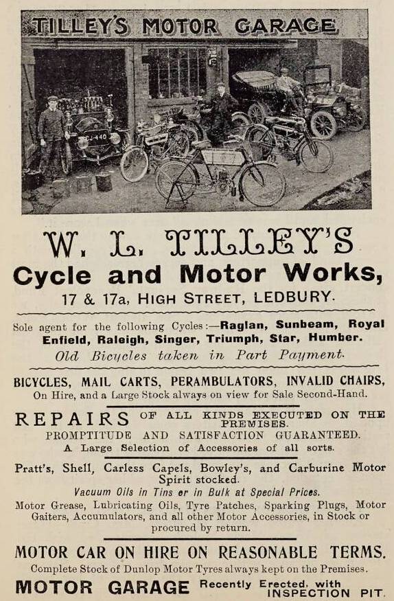 [William Tilley's garage]